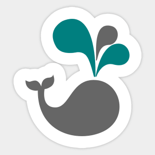 Whale Sticker